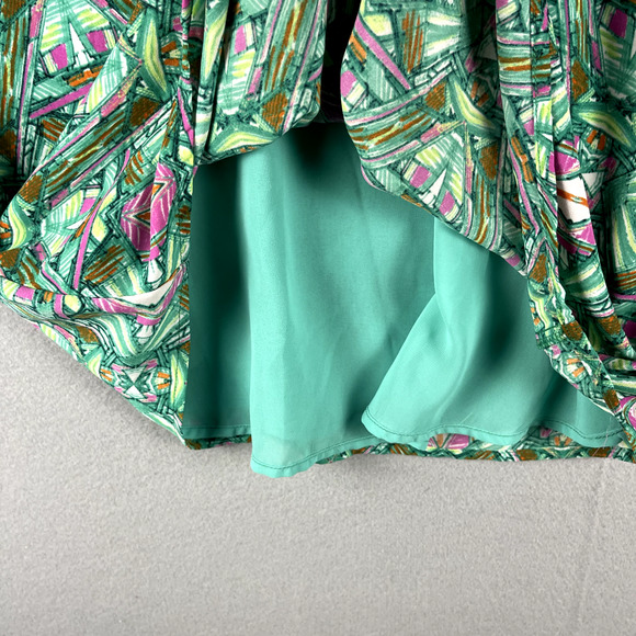 Buddy Love Florence Dress Womens Small Geometric Patterned Colorful Flowy Artsy - Picture 6 of 14